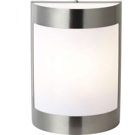 APPLIQUE MODELLO 1130-1 COLORE ACCIAIO cm 9,5x16,1x26h