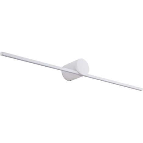 Applique Modern Slim L bianca LED 8W IP44 Light Prestige