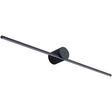 Applique Modern Slim L nera LED 8W 3000K IP44 Light Prestige