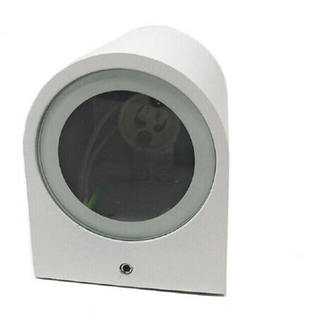 Applique Modern To Parete For External Lampada Faretto Gu10 Ip65 Es53 Blanc