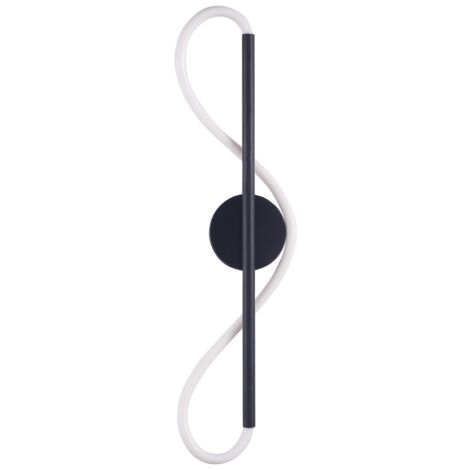 Applique moderna a corda LED Polux EMMA 19W 4000K nera