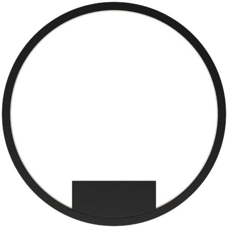 Applique moderna ad anello LED 23W nero/bianco Maytoni