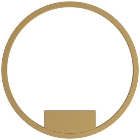 Applique moderna ad anello LED 24W ottone/bianco Maytoni