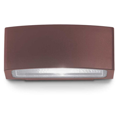 Applique Moderna Andromeda Alluminio Coffee 1 Luce E27