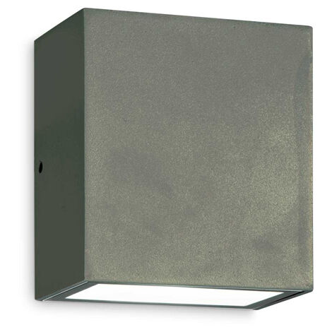 Applique Moderna Argo Antracite Luce 10W 3000K Luce Calda