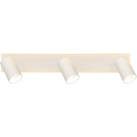 Applique moderna bianca 3xGU10 +LED CCT Parma Prestige