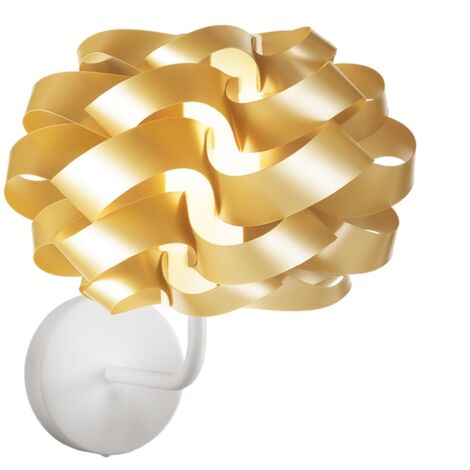 Applique Moderna Cloud Polilux ® New Gold E Metallo 1 Luce E14
