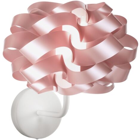 Applique Moderna Cloud Polilux ® Pink Metal E Metallo 1 Luce E14