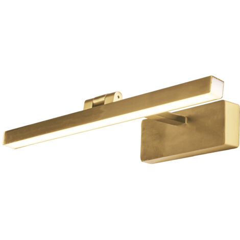 Applique Moderna Corfù Acciaio Ottone Alluminio Led 7,99W 3000K