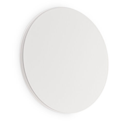Applique Moderna Cover Alluminio Bianco Led 11W 3000K Luce Calda D20Cm