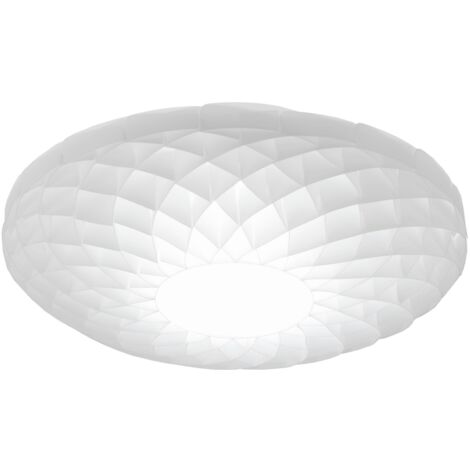 Applique Moderna Dalia Polilux ® Bianco 1 Luce Led Integrato 20W 3000K