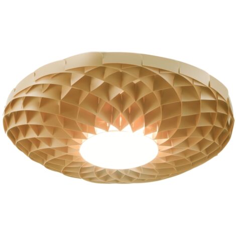 Applique Moderna Dalia Polilux ® New Gold 1 Luce Led Integrato 20W 3000K