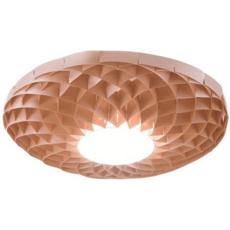Applique Moderna Dalia Polilux ® Rame 1 Luce Led Integrato 20W 3000K