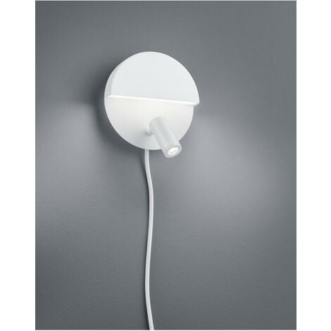 Applique con lampadina a vista mezza sfera argento IP44