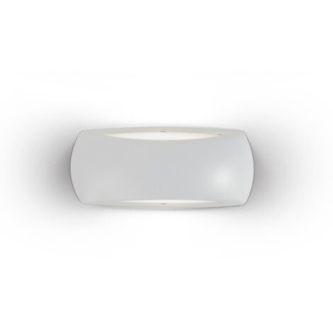 Applique Moderna Felix-1 Materie Plastiche Bianco 1 Luce E27