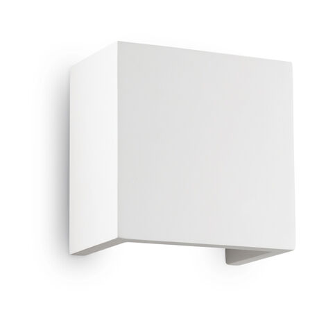 Applique Moderna Flash Gesso Bianco 1 Luce G9 3W 3000K Luce Calda Small