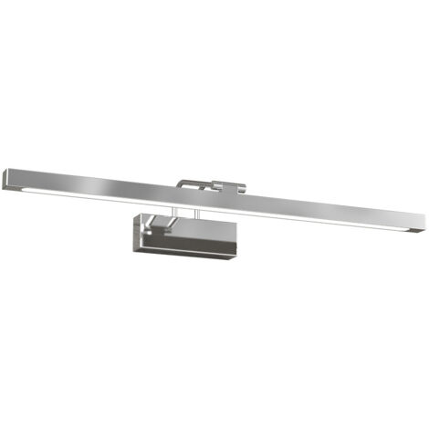 Applique Moderna Flexa Metallo Cromo Diffusore Acrilico Led 12W Luce Calda