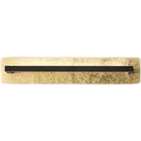 Applique Moderna Foglia Metallo Foglia Oro Led 18W Ip20