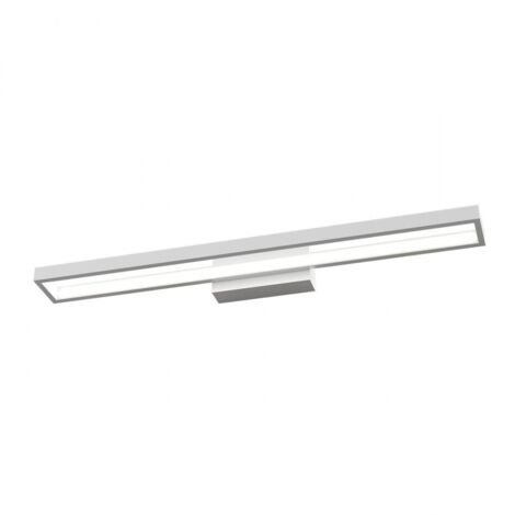 Applique Moderna Four Squares Alluminio Bianco Led 40W