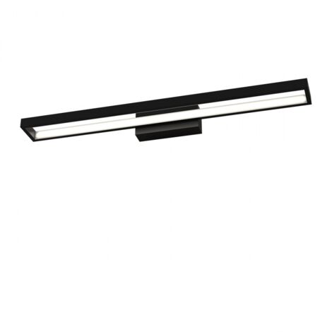 Applique Moderna Four Squares Alluminio Nero Led 40W