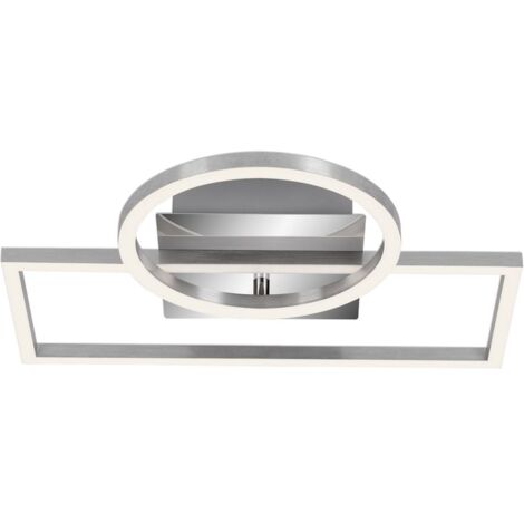 Applique Moderna Frames Metallo Cromo Led Integrato 19W 3000K
