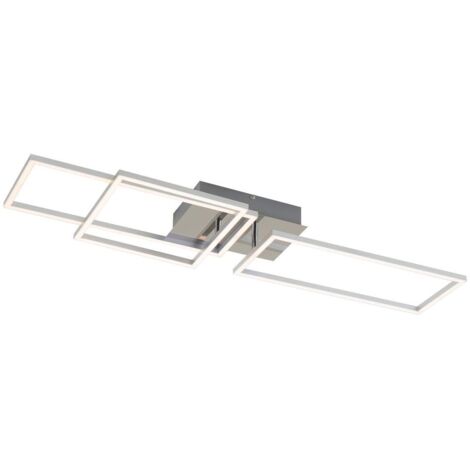 Applique Moderna Frames Metallo Cromo Led Integrato 42W 3000K