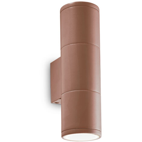 Applique Moderna Gun Alluminio Coffee 2 Luci Gu10