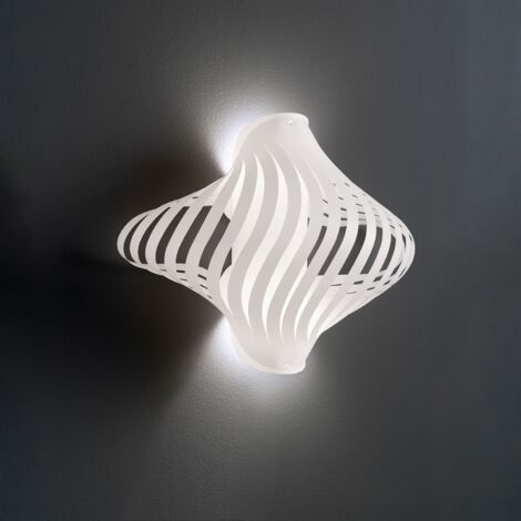 Applique Moderna Helios Polilux ® Bianco 2 Luci E27