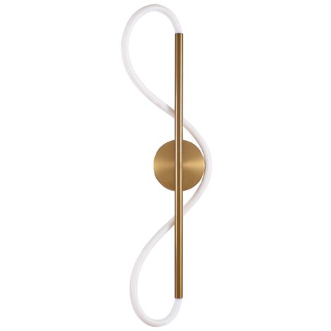 Applique moderna LED 19W 4000K 2230lm oro EMMA Polux