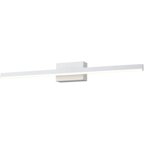 Applique moderna Linea bianca 60 cm LED 8W IP44 Reality