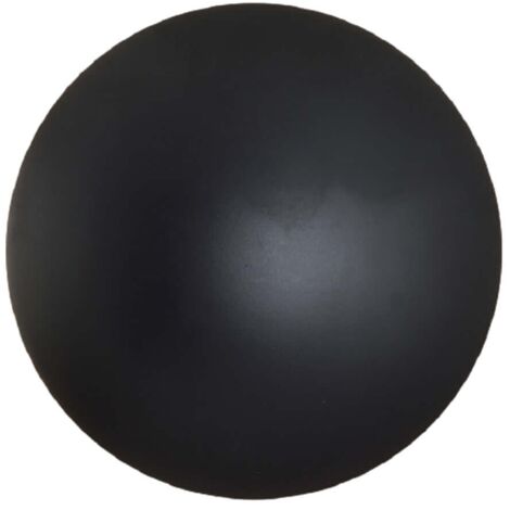 Applique moderna nera tonda Ø16 CCT LED 6W Platillo