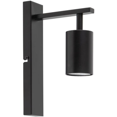 Applique moderna nera Vendo GU10 12W Sigma Lighting
