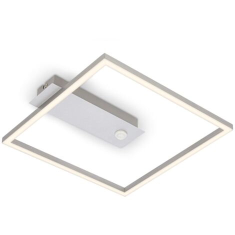Applique Moderna Nici Metallo Argento Led 14W 3000K