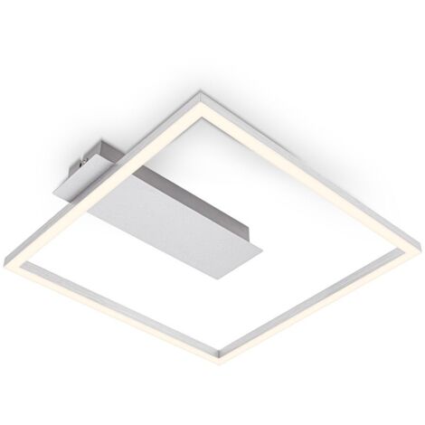 Applique Moderna Nici Metallo Argento Led Integrato 14W 3000K