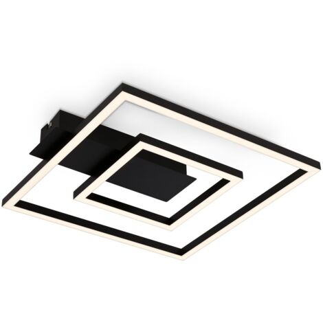 Applique Moderna Nici Metallo Plastica Nero Led Integrato 18W 3000K