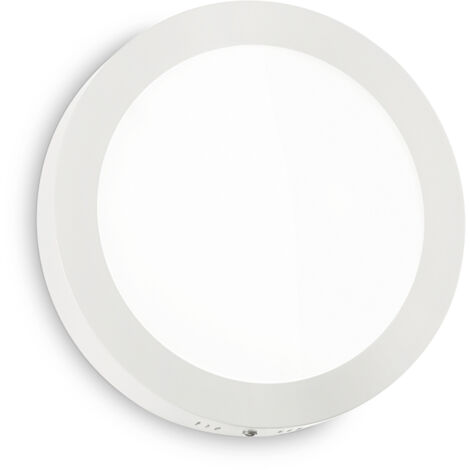 Applique Moderna Round Universal Alluminio-Plastiche Bianco Led 36W 3000K D40