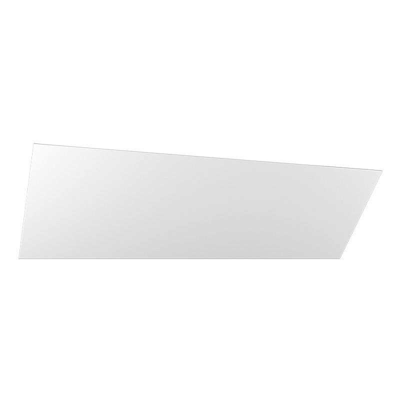 Applique Moderna Rumble Metallo Bianco 1 Luce 2G11...