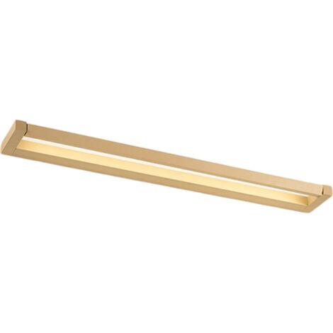 Applique Moderna Slim Metallo Oro Led 24W Dimmerabile Ip20