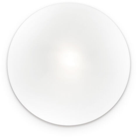 Applique Moderna Smarties Vetro Bianco 1 Luce G9 3W 3000K Luce Calda