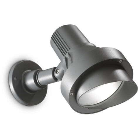 Applique Moderna Terra Alluminio Antracite 1 Luce E27
