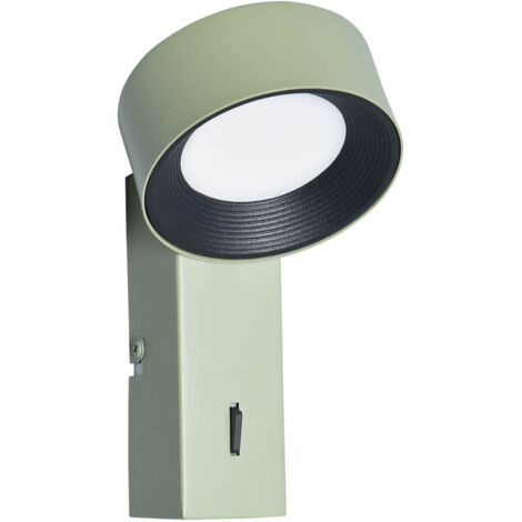 Applique moderna verde tonda LED 1,8W OTAL Italux IP20