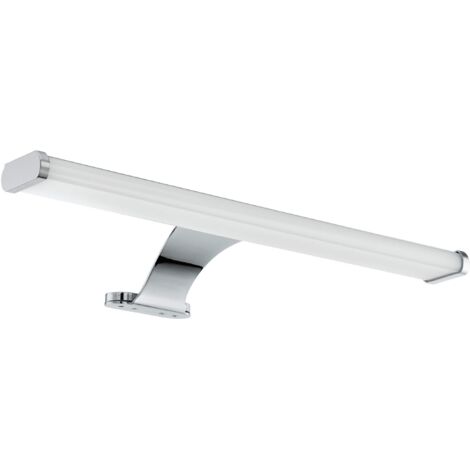 Applique Moderna Vinchio Acciaio Cromo Led Integrato 9W