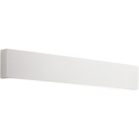Applique Moderna Wall Gesso Metallo Bianco Led 18W 3000K Ip20