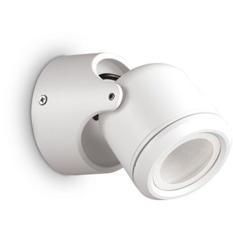 Applique Moderna Xeno Alluminio Bianco 1 Luce Gu10