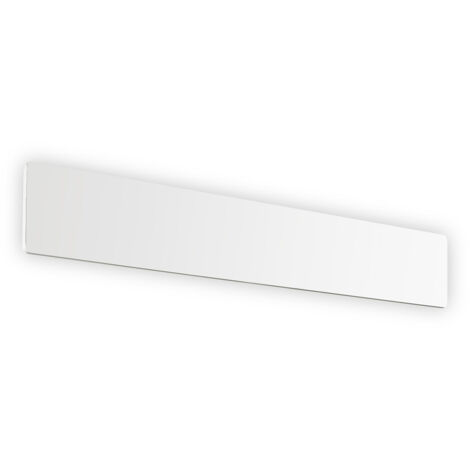 Applique Moderna Zig Zag Metallo Bianco Led 23W 4000K Luce Naturale