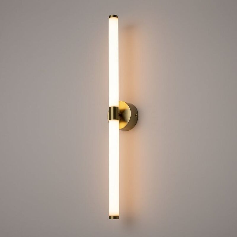 Pier Import - Applique moderne avec led - tige dorée & blanc delmar Pier Import - Applique moderne avec led - tige dorée & blanc delmar