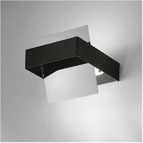 Applique moderna Fratelli Braga VIRGOLA 582 A E27 LED