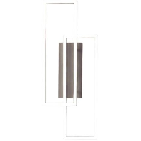 Applique moderno gea luce dyana a fdyat1 led titanio alluminio silicone