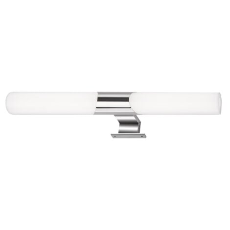 Applique Moderno Klak Metallo Cromo Led 12W Ip44