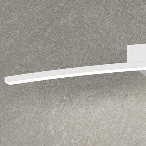 Applique da bagno bianco 50cm 6w 4000k luce da specchio - 1152-AP-N-BI